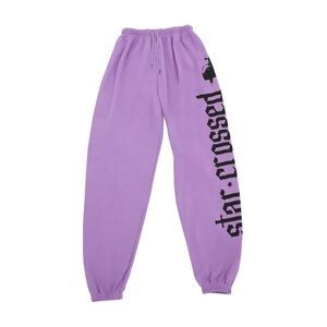 Purple Star-Crossed Sweatpants